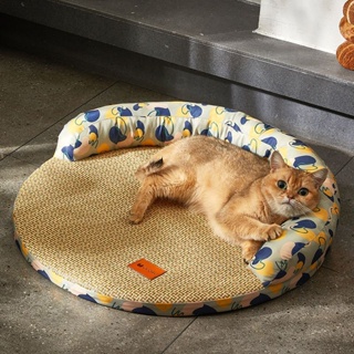 貓窩夏季夏季墊子可拆洗貓夏季涼爽窩床墊四季通用