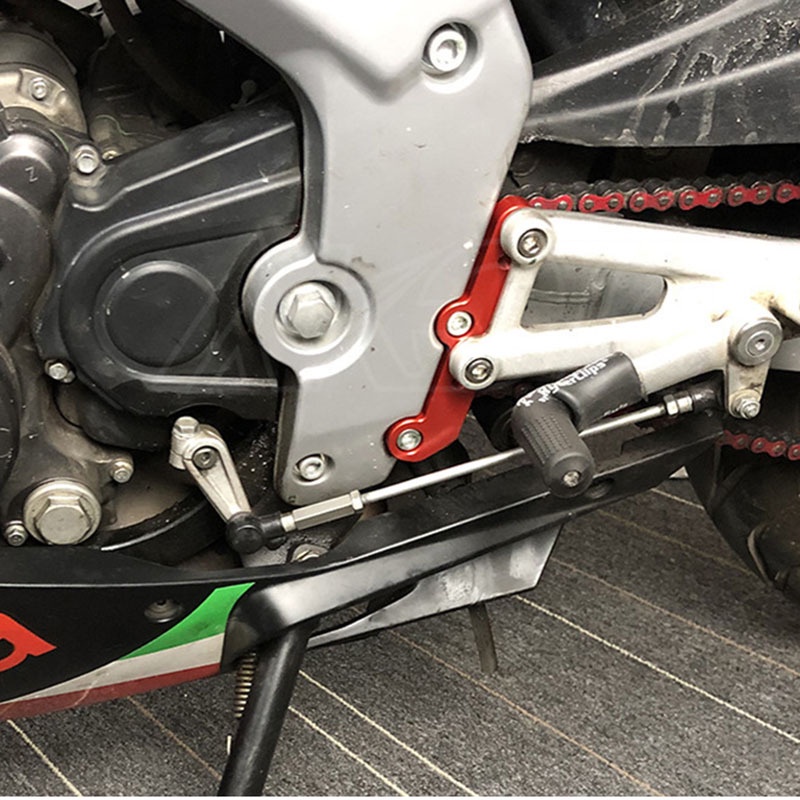 適用於 Aprilia GPR125 GPR150 GPR 125 150 RS4 125 的摩托車可調節後置腳釘安裝支