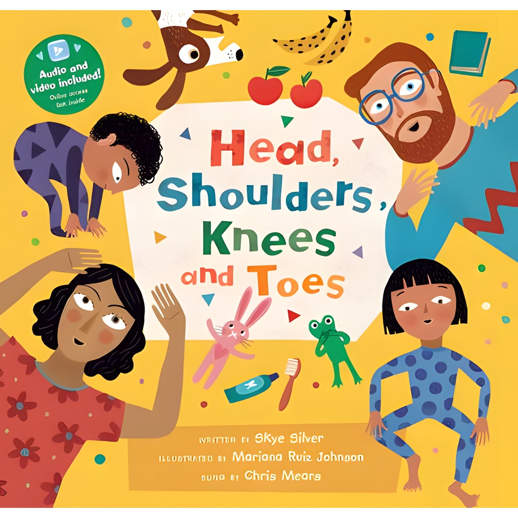 Head, Shoulders, Knees and Toes - audio and video included - online access link/Skye Silver【禮筑外文書店】