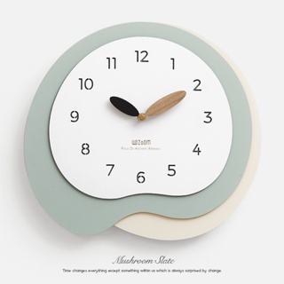 免打孔時鐘客廳可愛鐘錶裝飾品創意家用新款北歐掛鐘