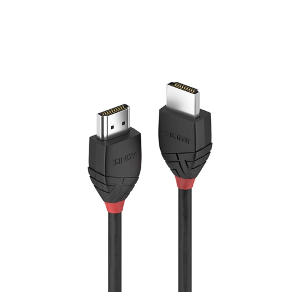 【LINDY 林帝】BLACK LINE HDMI 2.0 Type-A 公-公 傳輸線-2M [36472]