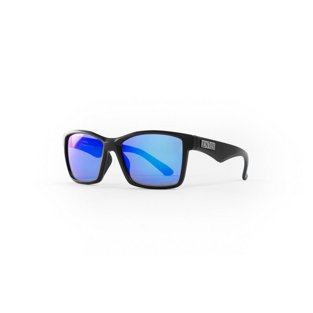 【路達自行車衣百貨】ENVIS SWAG(史瓦格)偏光運動眼鏡-消光黑藍
