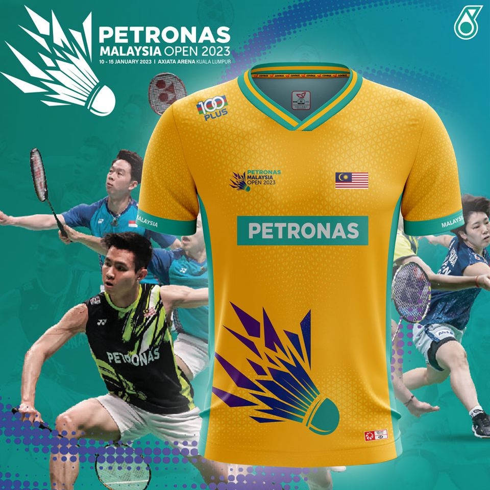 Petronas Malaysia open 2023 羽毛球球衣馬來西亞球衣尤尼克斯 2023 Victor Petr