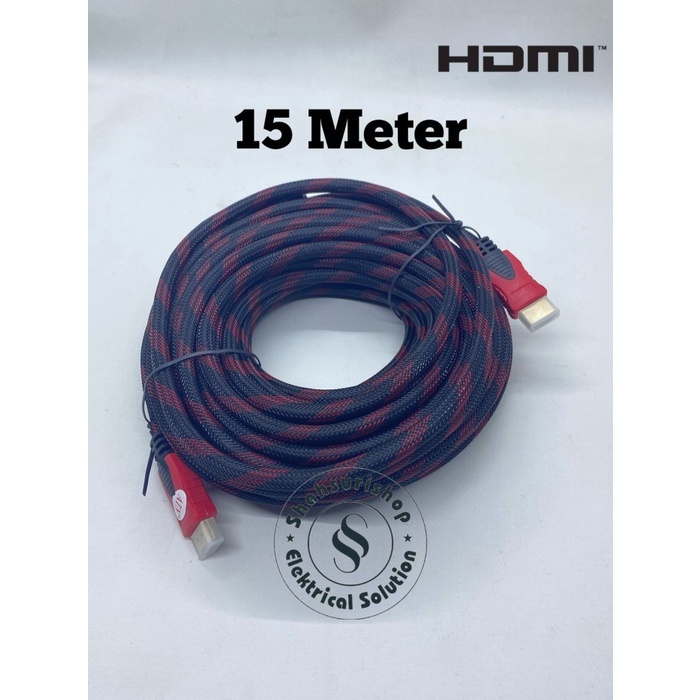 Hdmi 電纜 15M 15M 米網型號