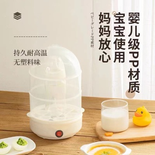 【現貨】110V多功能家用煮蛋器 蒸蛋器 煮蛋器 蒸蛋機 迷你早餐機 小型蒸蛋羹 蒸蛋神器 早餐機 多功能早餐機