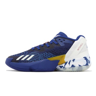 adidas 籃球鞋 D.O.N. Issue 4 男鞋 藍 白 米歇爾 愛迪達 麥當勞 全明星 【ACS】IE4517