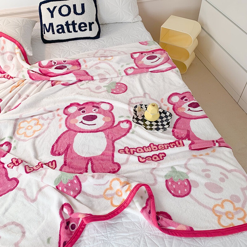 現貨速發 迪士尼毛毯 熊抱哥毯子 速暖牛奶絨毯 柔軟舒適 保暖沙發蓋毯 辦公室午睡毯 單人毯子 雙人毯子 空調毯 冷氣毯