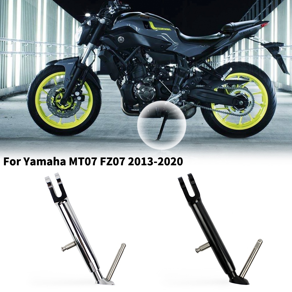 山葉 Ljbkoall 可調節支架側支架腳支撐適用於雅馬哈 FZ MT 07 FZ07 MT07 FZ-07 MT-07