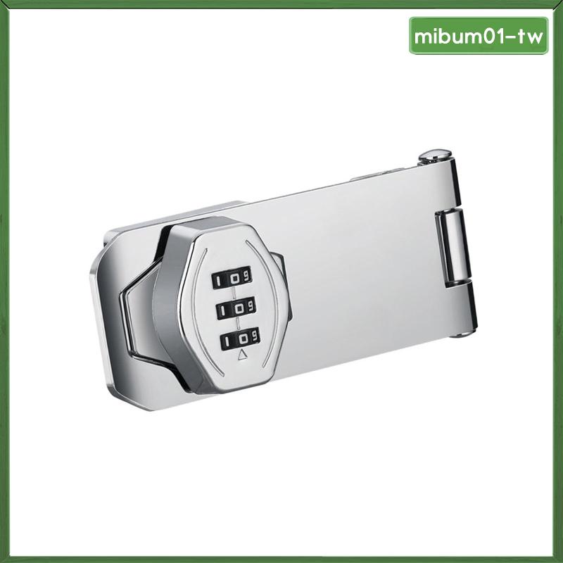 [MibumadTW] 櫥櫃密碼鎖門密碼鎖抽屜機械密碼旋轉搭扣鎖用於車庫、小圍欄、衣櫃、花園、小棚