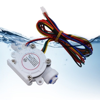 Pcf* 霍爾效應液態水 TDS 溫度流量傳感器流體表計數器開關 - 控制 DN10- 渦輪流量計 DC
