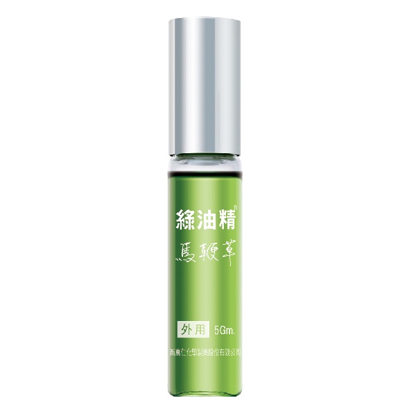 綠油精馬鞭草滾珠瓶5g(包裝隨機)