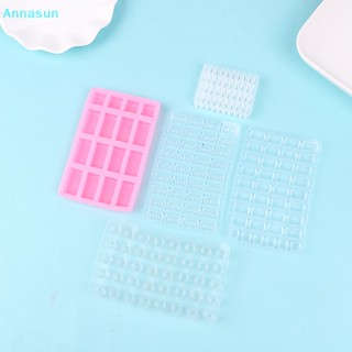 Annasun 1Set 沙盤建築製作迷你磚矽膠模具水泥模型磚套裝 HG
