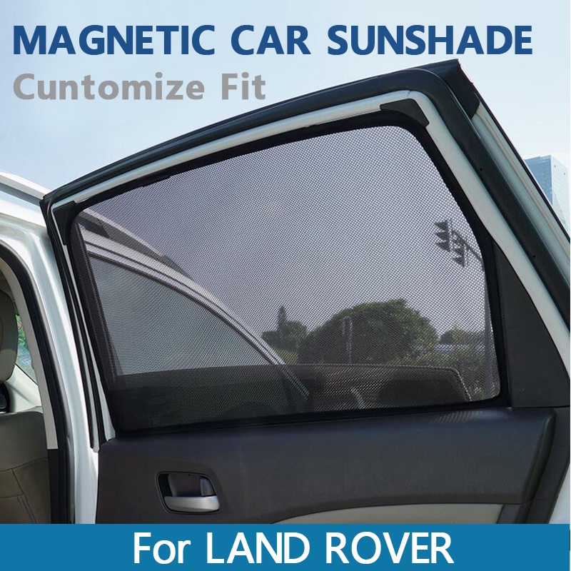 汽車專用窗簾窗遮陽簾網狀遮陽簾原裝定制適用於 LAND ROVER Freelander2 SPORT DEFENDER