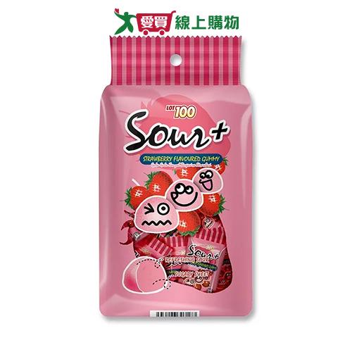 一百份酸Q軟糖(草莓味)80G【愛買】