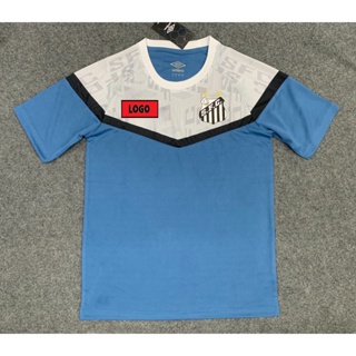 《球迷》頂級品質球隊球衣 23-24 Santos 賽前套裝藍色上衣