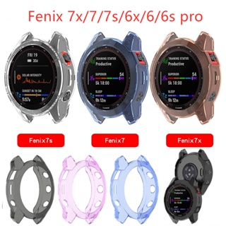 Garmin Fenix 7 / 7x / 7S / Fenix6 / 6s / 6x Pro 透明 TPU 保護殼
