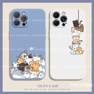 可愛卡通殼 iPhone 7 Plus手機殼iPhone 8 Plus XR XS Max X 7矽膠殼男女學生貓咪軟殼