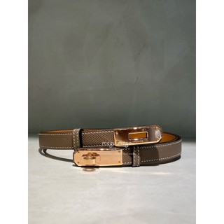 HERMÈS Kelly扣 雙圈皮帶