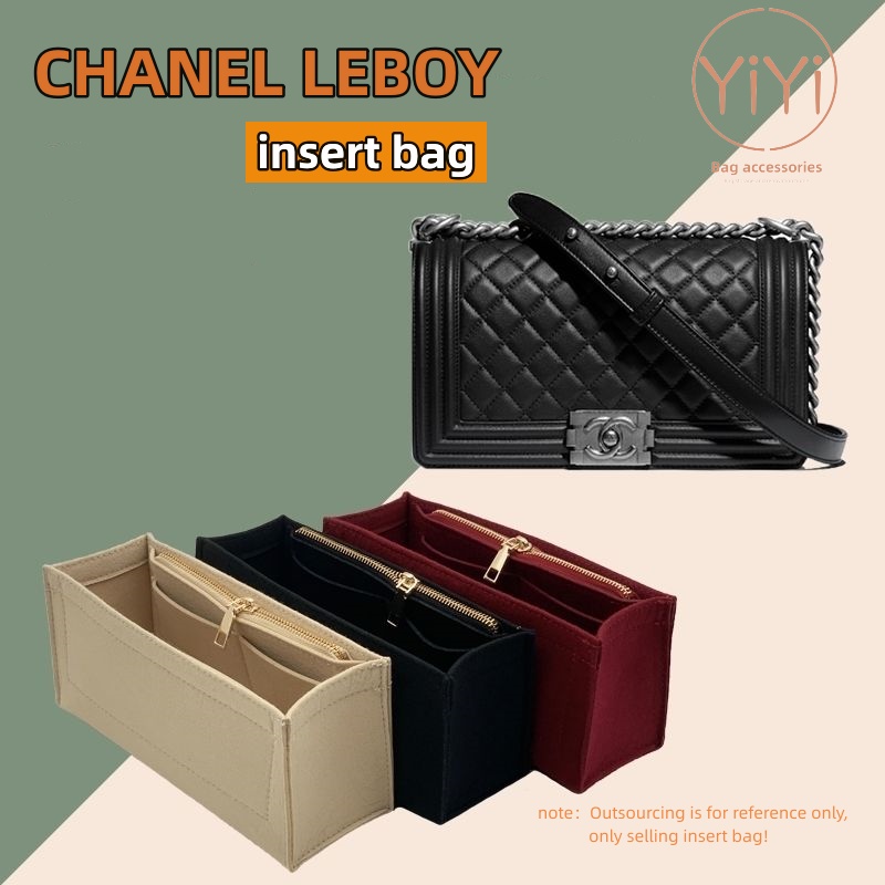 【YiYi】包中包 chanel内膽包 適用於CHANEL LEBOY 內膽包 袋中袋 包中包收纳 分隔袋 包包內袋