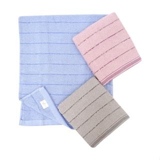 簡單工房印度棉組合包毛巾-3入[大買家]