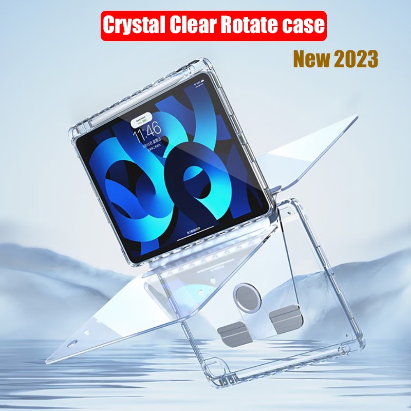 水晶360° Ipad Pro 12.9 2022 6th M2 Pro 2022 2021 Air 5 4 Air 3