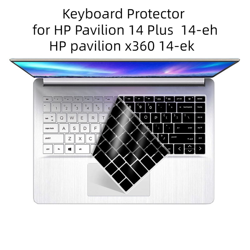 Hp pavilion 14 Plus 鍵盤保護膜 HP 鍵盤保護膜 HP pavilion x360 14-ek 筆記