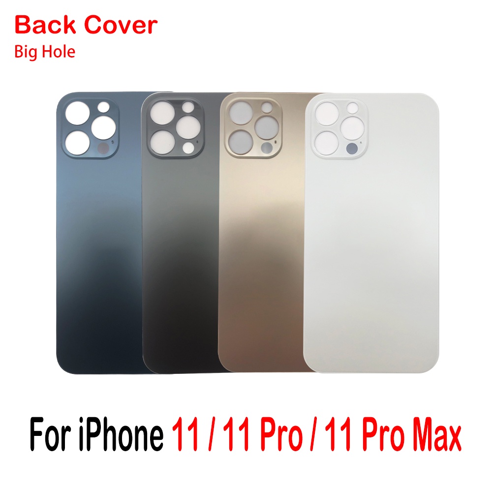 手機背蓋 電池後蓋維修替換件適用於iPhone 11 11 Pro 11 Pro Max 手機配件 備件 零部件
