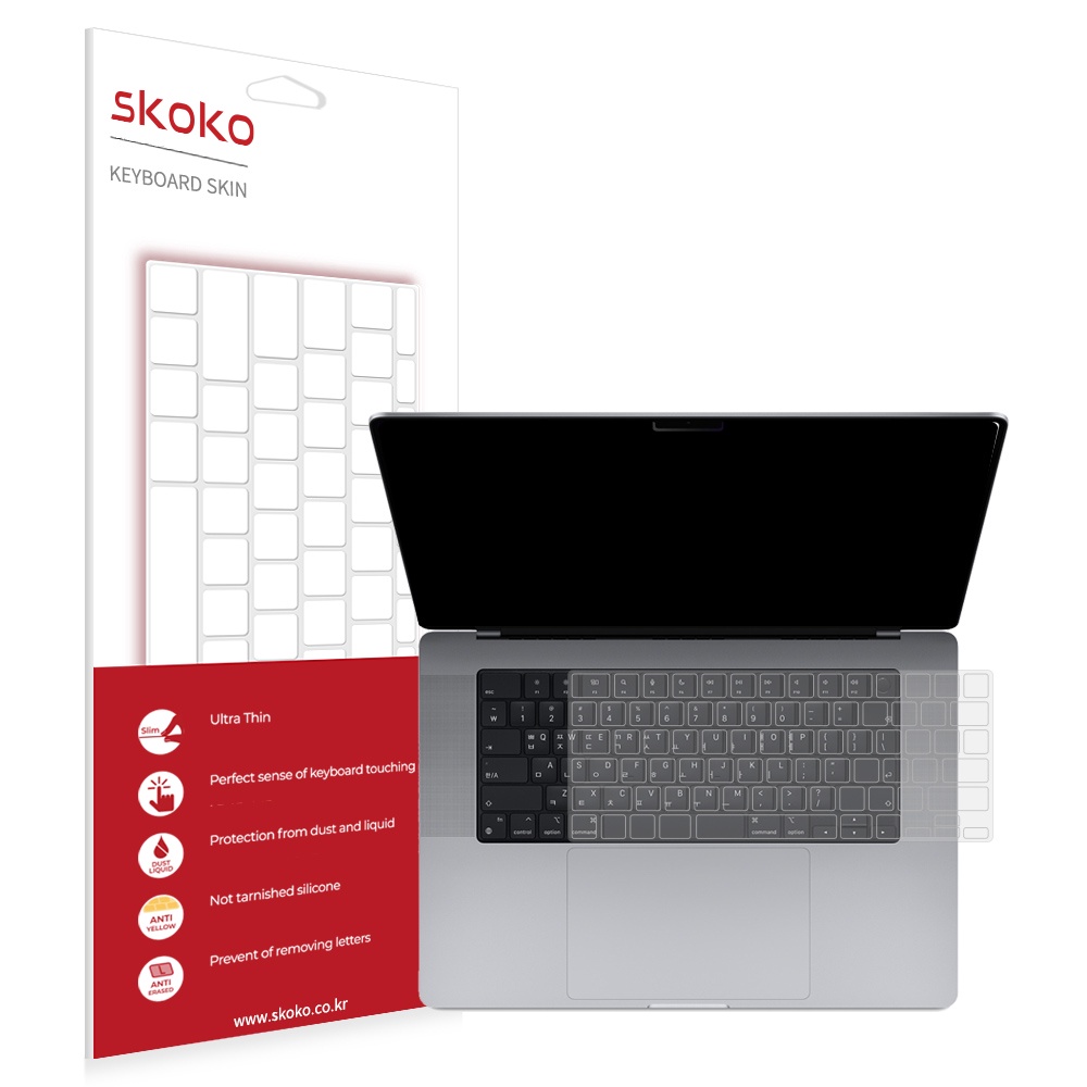 Skoko MacBook PRO 2021 M1 PRO 16 英寸鍵盤鍵盤