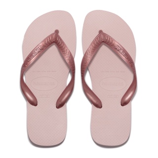 Havaianas 拖鞋 Top 粉紅 玫瑰金 女鞋 夾腳拖 哈瓦仕 基本款 人字拖 ACS 40000290076U