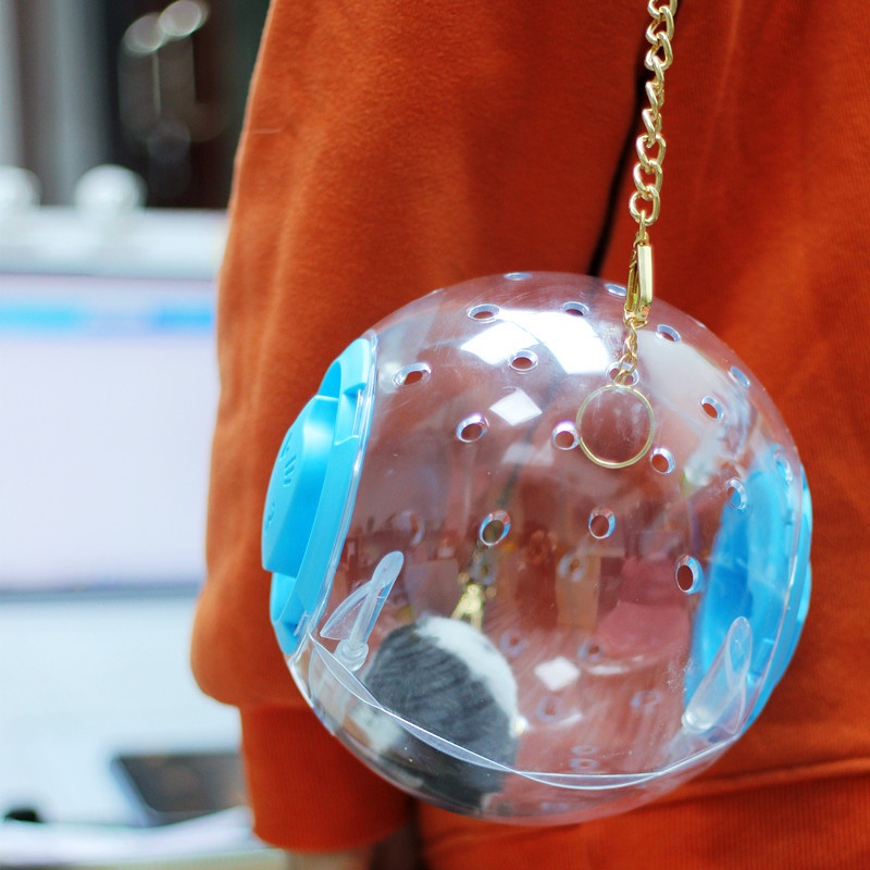 倉鼠跑球 老鼠球 倉鼠滾球 小寵玩具 透明滾球金絲熊水晶跑球倉鼠用品跑步球小寵用品