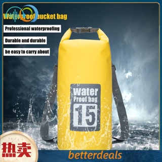 15L/30L防水袋PVC防水包游泳沙灘漂流包迷彩防水桶包雙肩收納背包