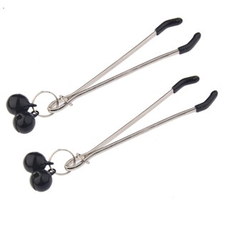 【下標送禮品】成人玩具情趣用品V夾雙鈴鐺花鈴鐺葫蘆吊墜咪咪夾調情sm陰蹄夾 乳夾 乳飾 陰蒂夾 SM 乳頭夾 咪咪夾