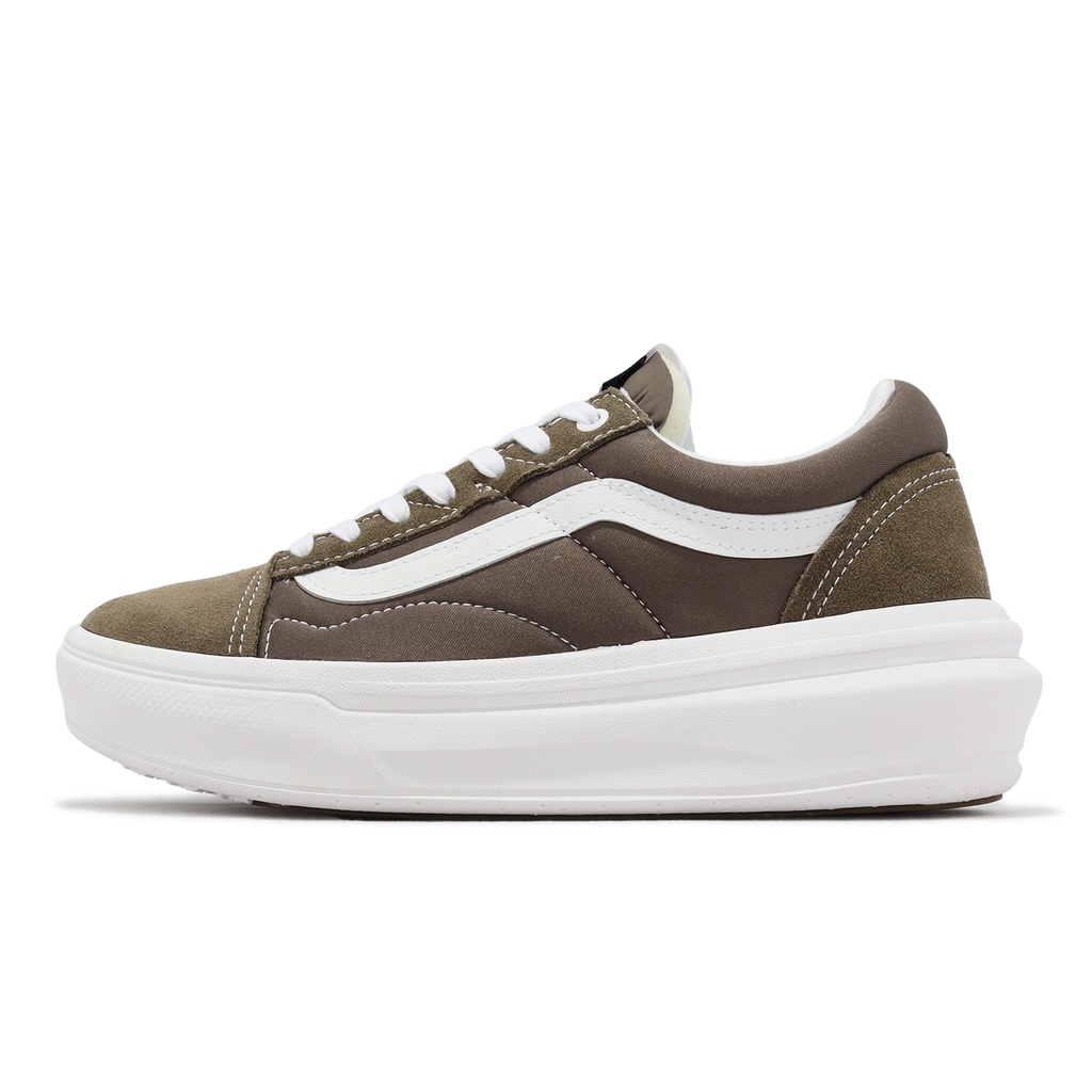 Vans Old Skool Over 休閒鞋 巧克力棕 麂皮 厚底增高 男女鞋 【ACS】 VN0A7Q5E1NU