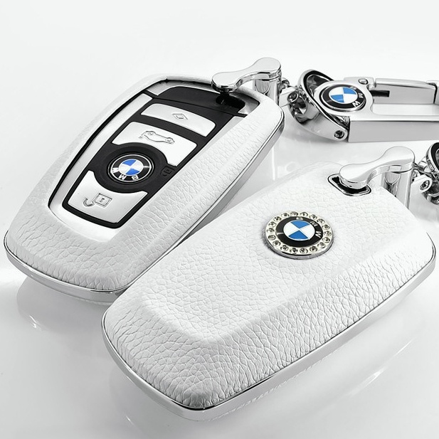 現貨適用於 寶馬BMW鑰匙套 320Li GT 320i 525Li X3 X4 1系 3系 5系GT 7系 鑰匙包殼扣