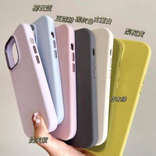 液態矽膠奶芙紫金屬鏡頭框 適用iPhone 16 15 14 13 12 Pro Max i13 14pro 手機殼
