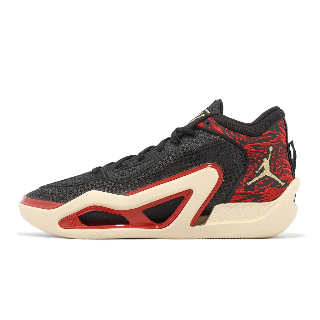 Nike Jordan Tatum 1 PF Zoo 籃球鞋 黑 紅 低筒 男鞋 喬丹【ACS】 DX6734-001