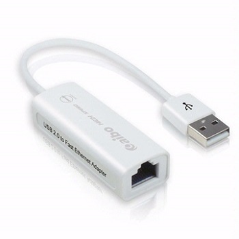 aibo USB2.0轉RJ-45 高速網路卡CA-USB-RJ45B(黑白隨機出貨)[大買家]
