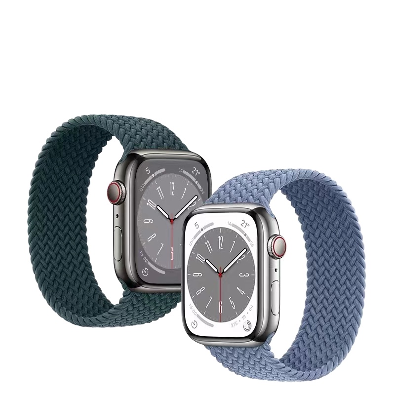 ［Moon]適用於appleWatch錶帶尼龍錶帶 錶帶watchS9 S8 S7 S6 44mm 40mm 45 41