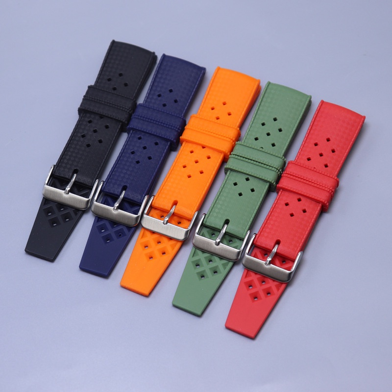 SEIKO 矽膠錶帶錶帶 22 毫米通用腕帶適用於精工 007 潛水防水錶帶配件