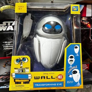迪士尼機器人總動員WALLE瓦力EVA多表情變化模型擺件玩具手辦