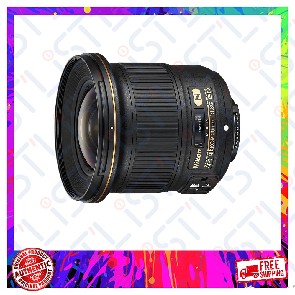 Nikon Lens AF-S Nikkor 20mm f/1.8G ED Lens