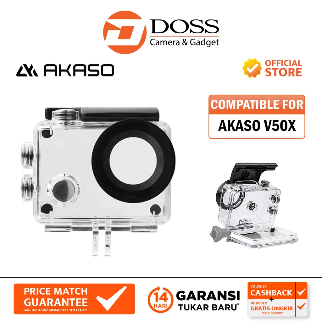 Akaso V50X 防水殼水下外殼相機 V50 X