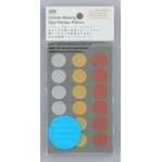 日本STALOGY圓型標籤貼紙/ 金屬色系/ 16mm eslite誠品