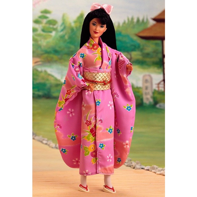 珍品 速發 Barbie Japanese 1995 世界風情之日本芭比娃娃