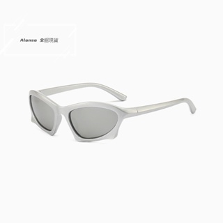 12105 |不規則眼鏡| 歐美賽博朋克未來高級感ins防紫外線配飾