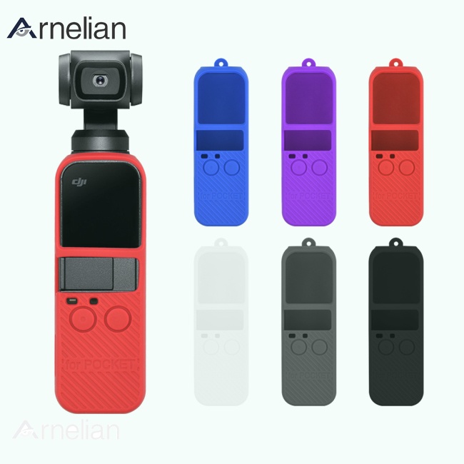 Arnelian 軟矽膠套適用於 DJI OSMO Pocket 手持雲台穩定器保護套保護套