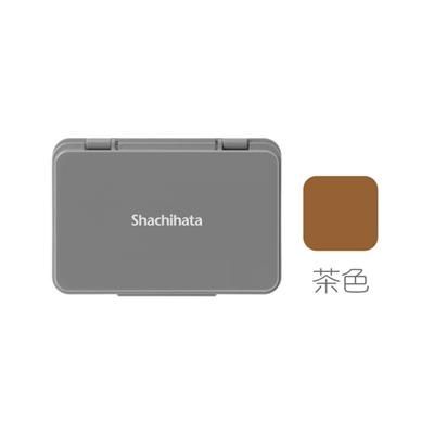 Shachihata HGN-2-BR油性印台/ 中/ 咖啡 eslite誠品