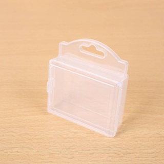 鎖扣無格 PP收納空盒 透明塑膠收納盒工具包裝首飾盒樣品展示盒子