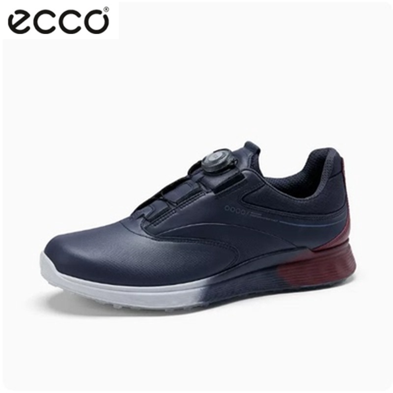 Ecco男鞋高爾夫球鞋戶外防滑運動鞋BOA旋鈕防水S3系列Shoes