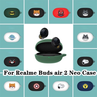 適用於 Realme Buds Air 2 Neo 外殼卡通創新圖案適用於 Realme Buds Air 2 Neo